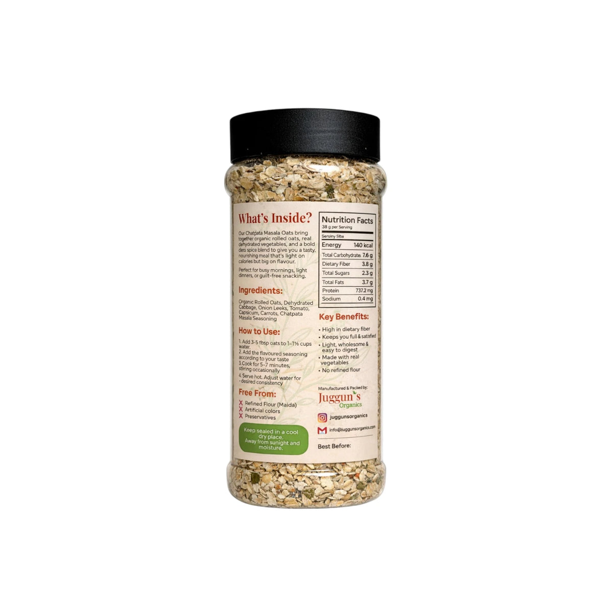 Masala Oats – Chatpata