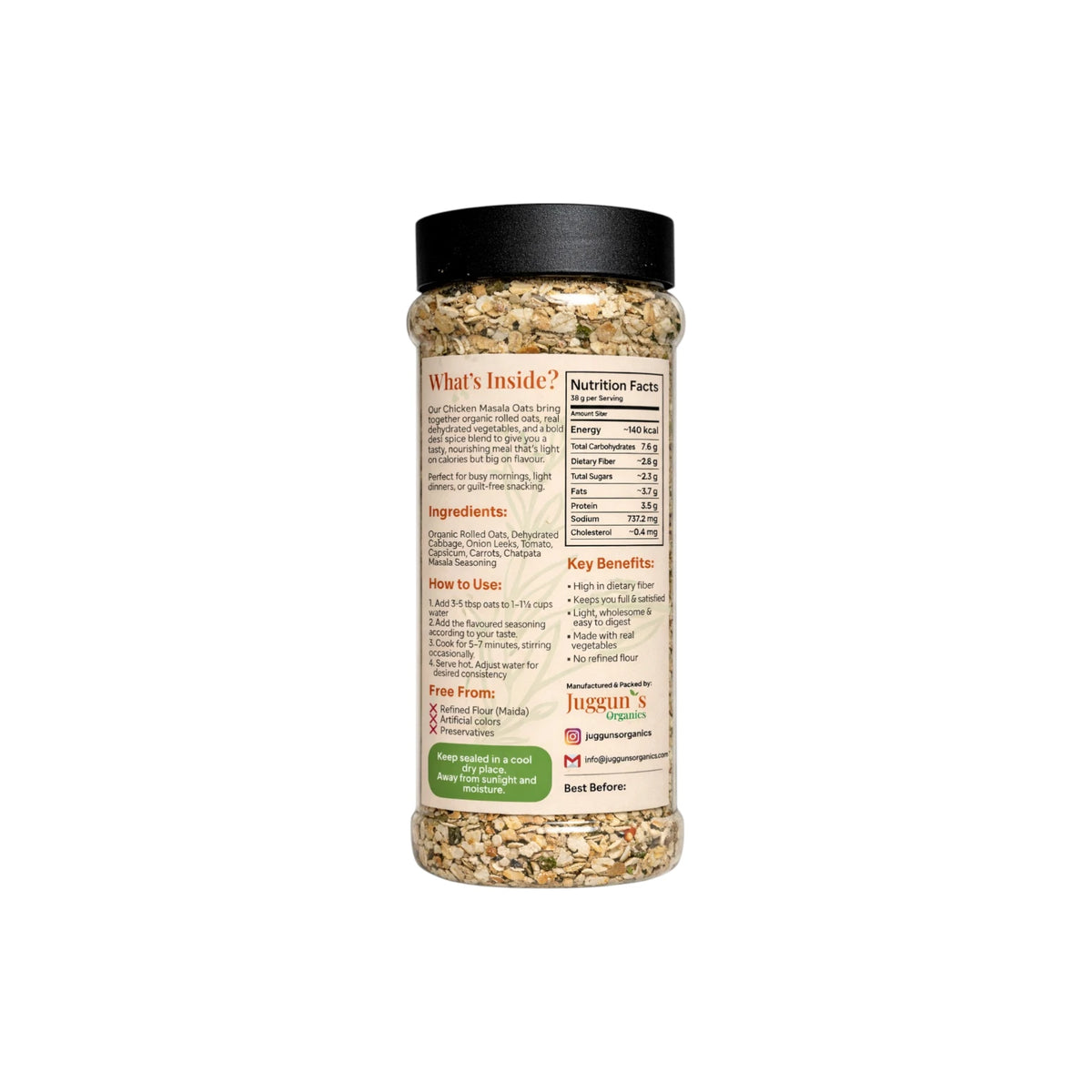 Masala Oats – Chicken