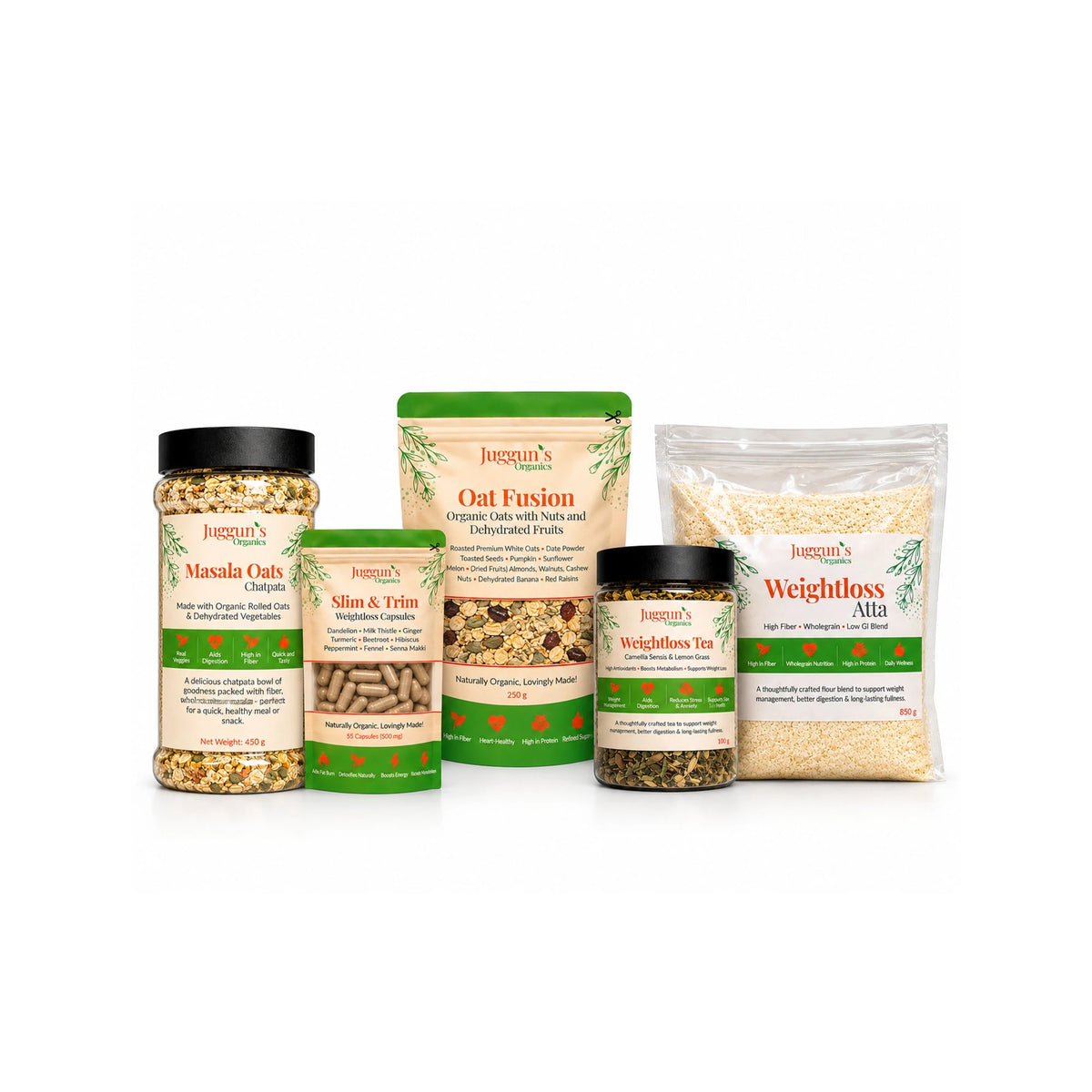 Weight Reset Kit – Tea, Capsules & Breakfast Bundle