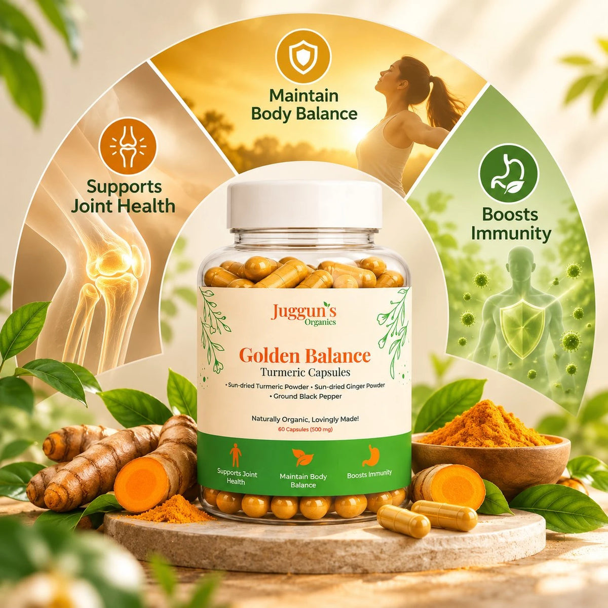 Golden Balance – Turmeric Capsules