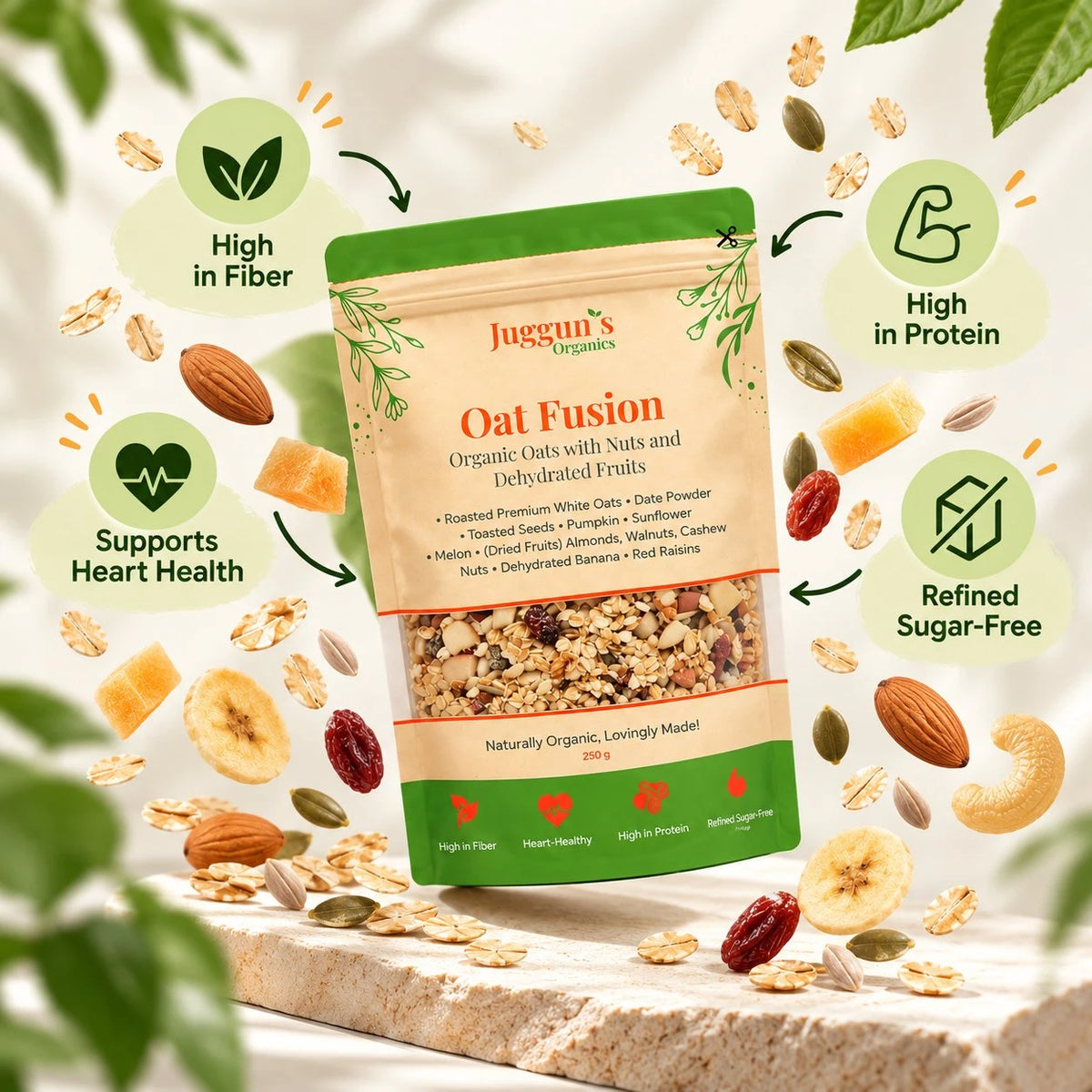 Oat Fusion – Oats with Nuts & Dried Fruit