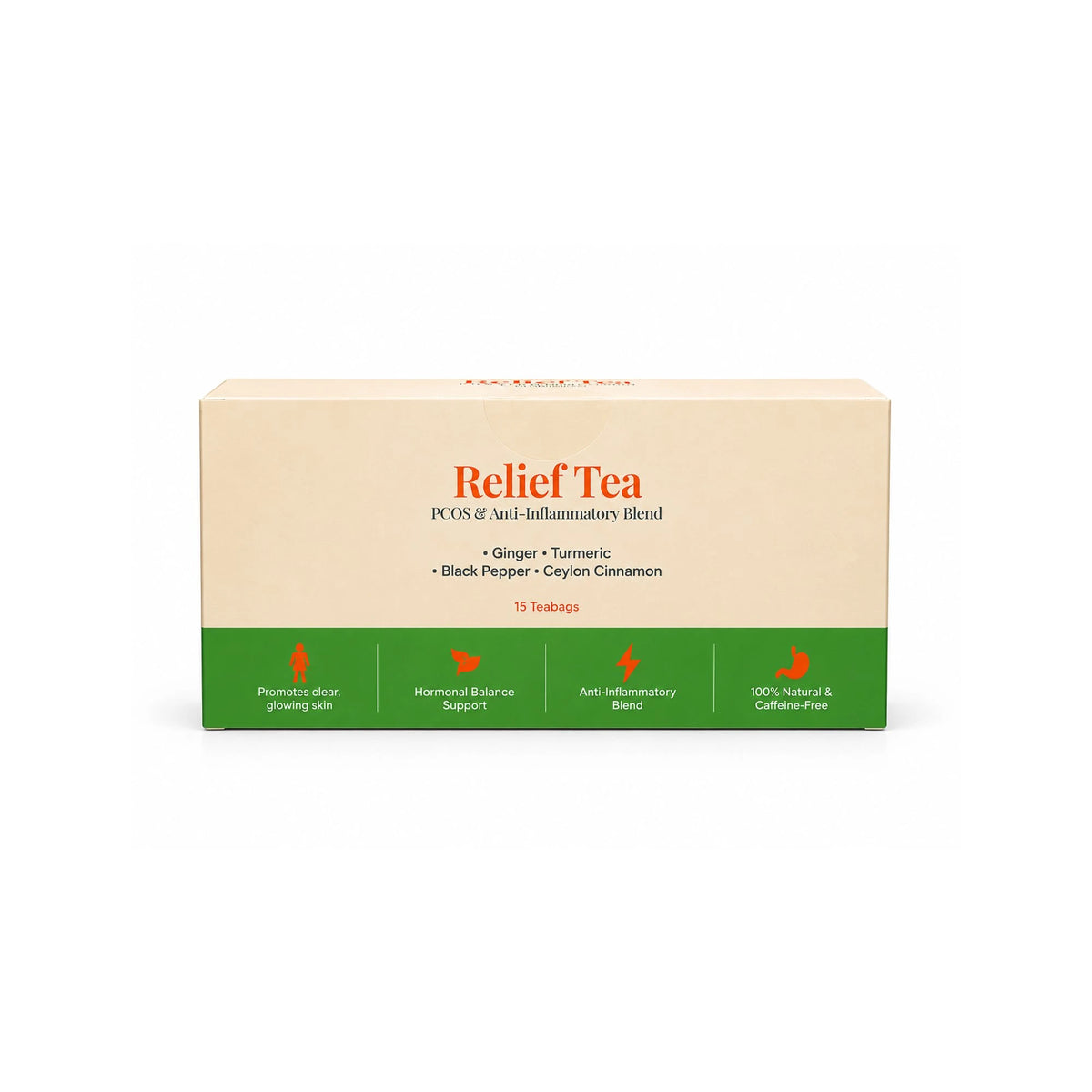 Relief Tea – Ginger, Turmeric & Ceylon Cinnamon